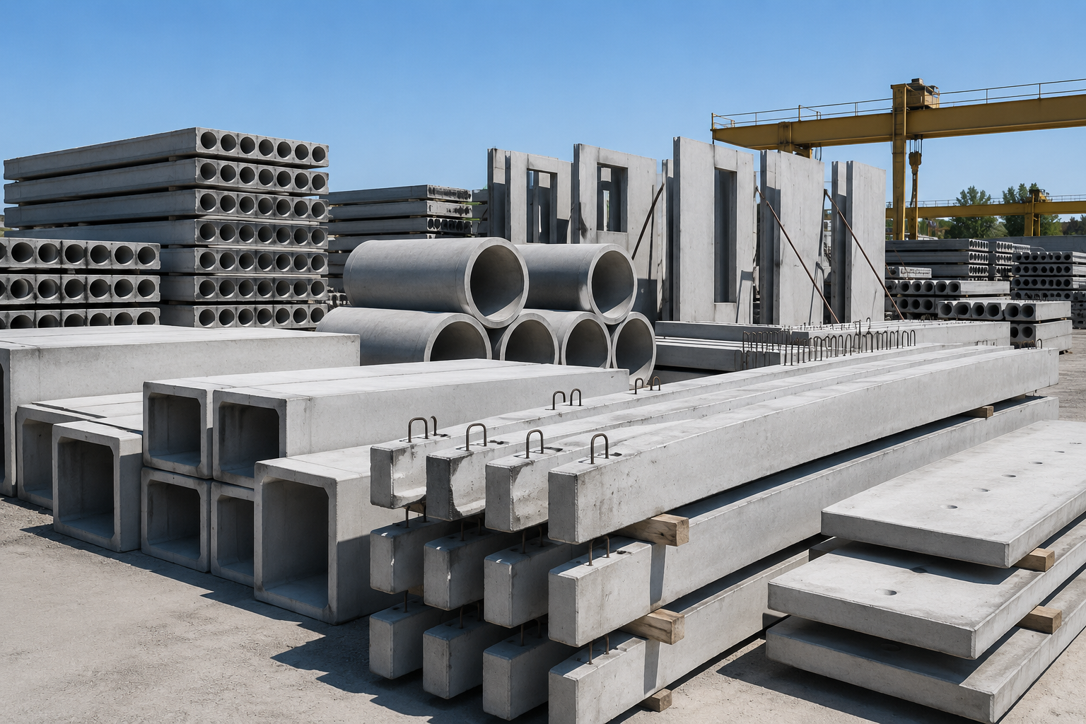 Precast concrete products